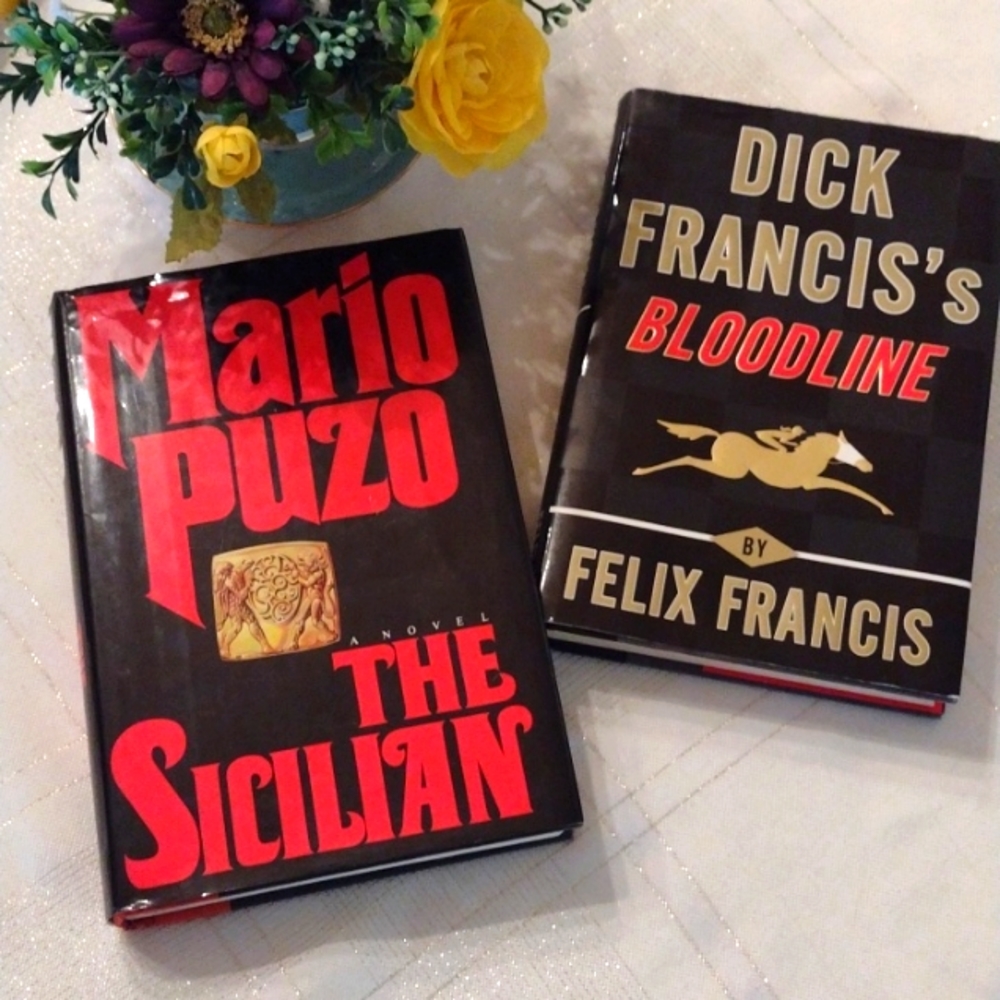 Hardcover Fiction Books- Pair